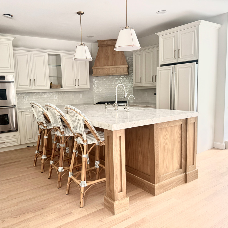 brand new remodeled kitchen with new countertops