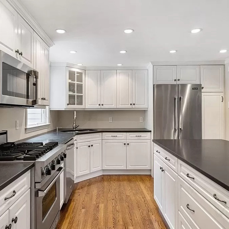 brand new remodeled kitchen with new countertops