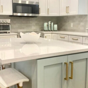 brand new remodeled kitchen with new countertops